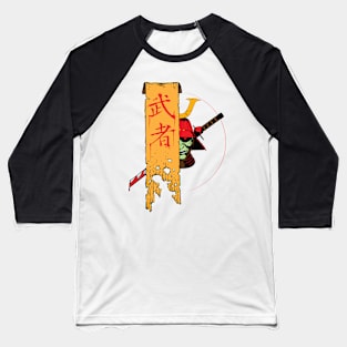 Samurai warrior Baseball T-Shirt